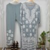Grey Modal 3D kurta set